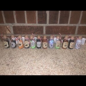 12 mini potions bottles